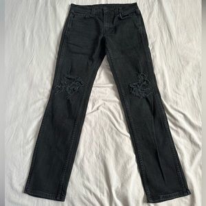 Levi’s Men Distressed Jean Denim 511 (W30 L32) Cotton